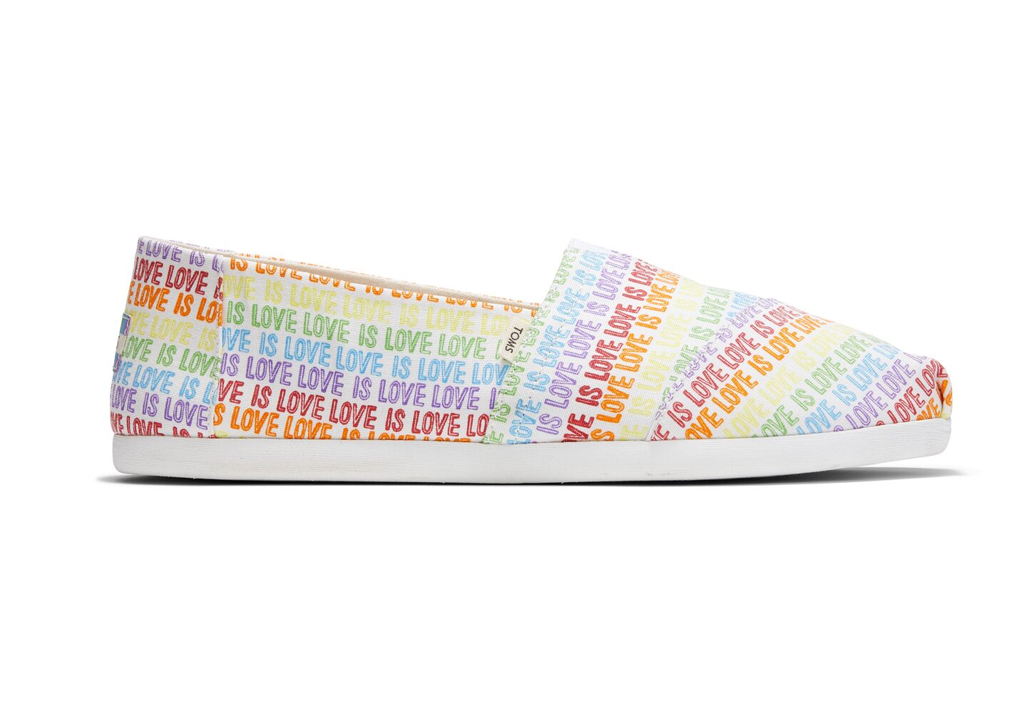 Toms UNITY Love Is Love Print - Mens Alpargata Espadrilles - Multicolor - NZ - 853791WYR